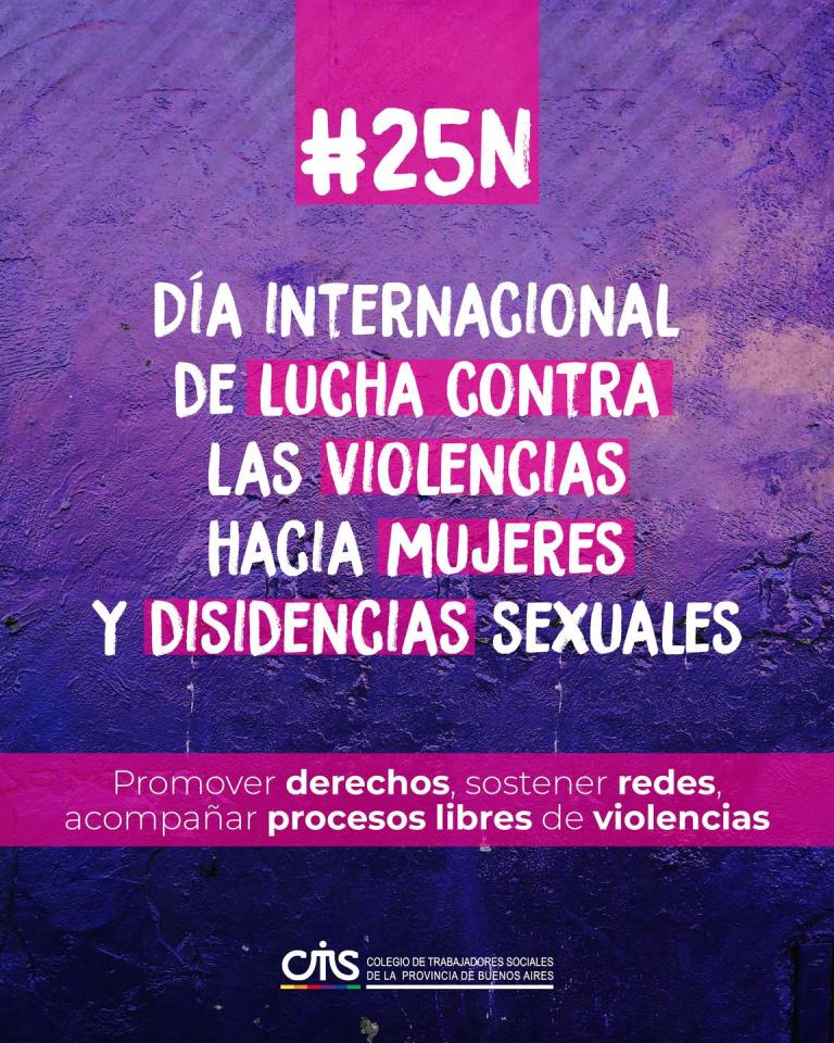El CATSPBA se posicionó por el Día Internacional de lucha contra las ...