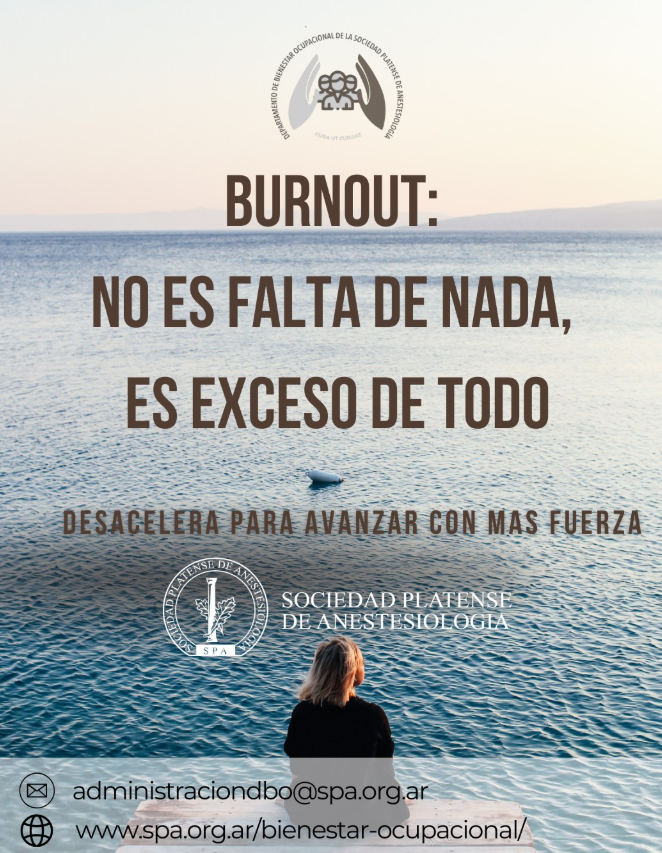 Bienestar Ocupacional: el burnout «no es falta de nada, es exceso de ...