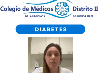 El Colegio de Médicos Distrito II compartió algunos puntos claves en el tratamiento de la diabetes
