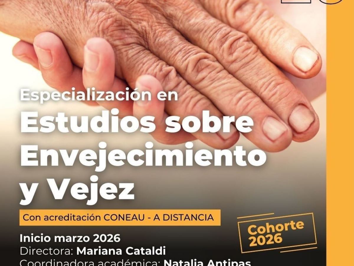 El CATSPBA y la UNPAZ invitan a la «Especialización en Estudios sobre Envejecimiento y Vejez»
