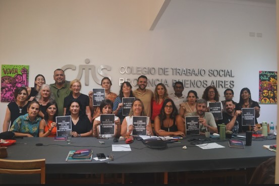 Se realizó la primera sesión de Consejo Superior del año del Colegio de Trabajadores Sociales bonaerense
