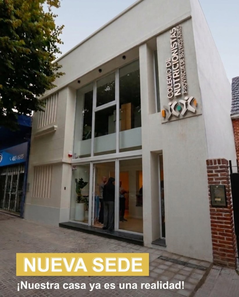 Se inauguró la nueva Sede del Colegio de Nutricionistas en calle 11 entre 35 y 36