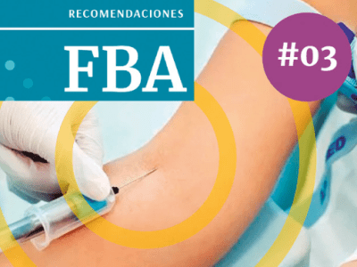 Nueva recomendación de FBA: Preparación del paciente para la toma de muestras de sangre