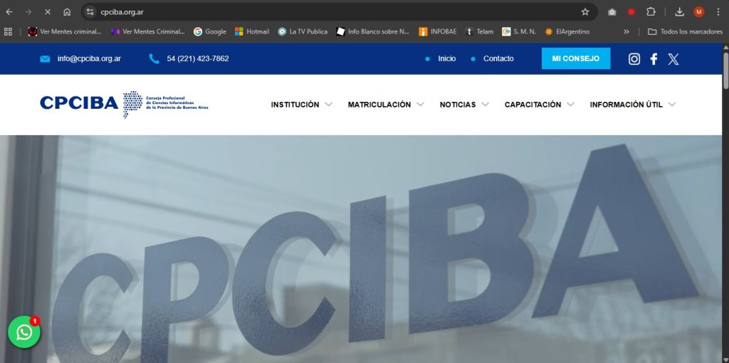 Se lanzó «Mi consejo» la plataforma de Autogestión para informáticos bonaerenses