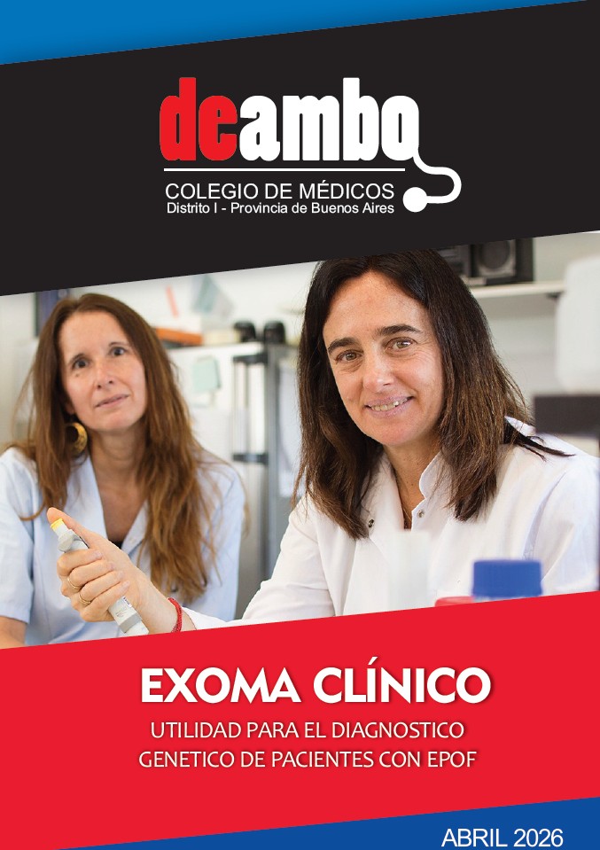 El Distrito I del Colegio de Médicos publicó un nuevo número de la revista digital De Ambo
