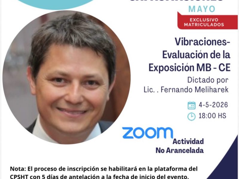 El Colegio de Profesionales de la Higiene y Seguridad arranca mayo con más capacitación y más profesionalización