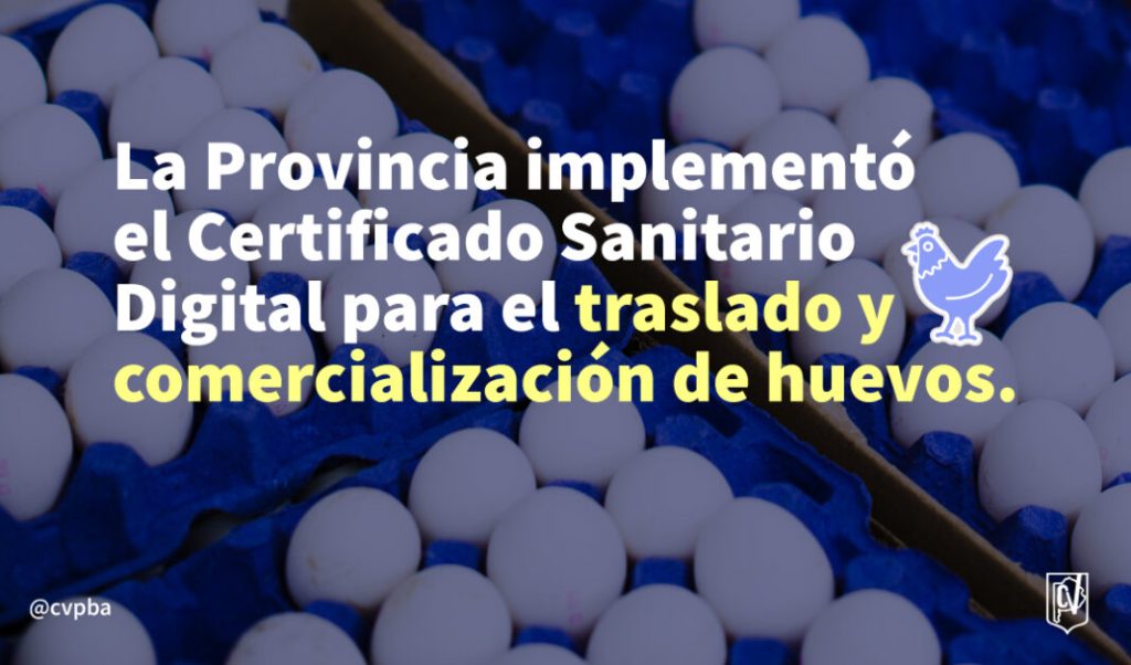 La Provincia de Buenos Aires implementó el Certificado Digital para Traslado de Huevos