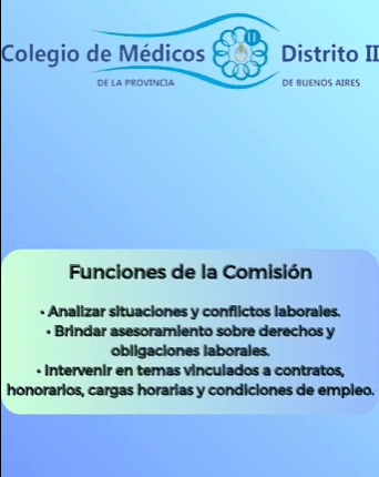 El Colegio Médicos Distrito II cuenta con una Comisión Laboral para respaldar el Ejercicio Profesional
