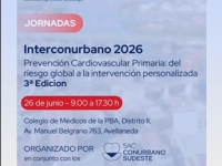 El Colegio de Médicos distrito II invita a las Jornadas «Prevención cardiovascular primaria: del riesgo global a la intervención personalizada»