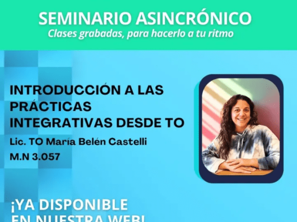El CoTOBA invita al seminario autogestivo “Introducción a las prácticas integrativas desde TO”